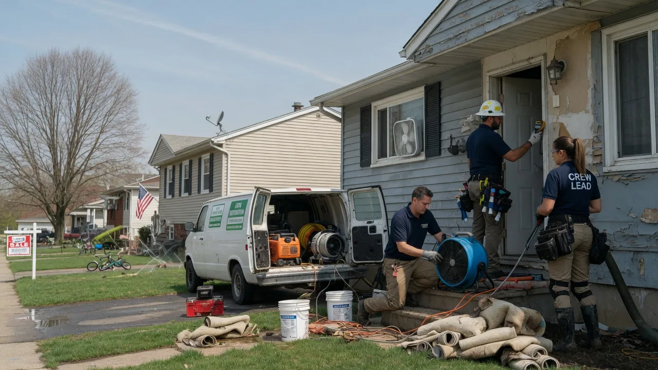 Flood Cleanup in Laketon, IN near me